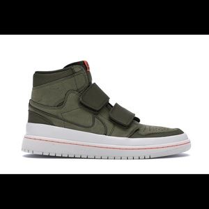 Jordan 1 Retro High Double Strap Olive Canvas